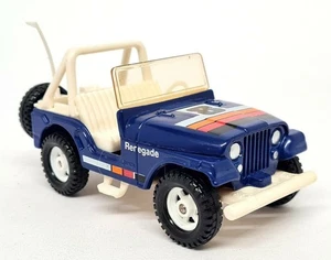 Corgi 1/36 - Jeep Renegade Open Top Blue 447 Vintage Model Toy Car Boxed - Picture 1 of 5