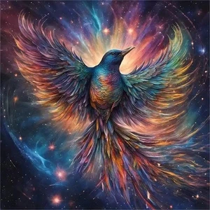 Hummingbird Diamond Painting – 5D Full Drill Art Kit for Adults Wall Decor 12x12 - Picture 1 of 7