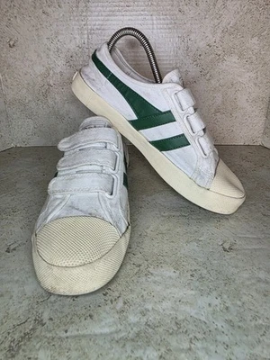 Tenis Gola Grunge Lona Mujer Talla 8 Informales Triple Correa Puntera Tenis Foto 1 de 4
