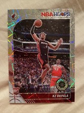 KZ Okpala Silver Lazer 2019-20 NBA Hoops Premium Stock Rookie Card RC #226 Heat