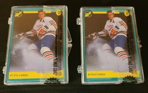 LOT OF (2) 1991 CLASSIC HOCKEY DRAFT PICKS FACTORY SEALED SETS -ERIC LINDROS RC - Bild 1 von 3