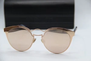 NEW CHRISTIAN DIOR NEBULA DDBSQ GOLD MIRRORED FRAMES SUNGLASSES 54-16 - Picture 1 of 5
