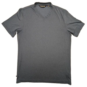 Travis Mathew T-shirt Mens Large Blue "The Cloud" SS Golf ⛳ Logo V-Neck $59 - Picture 1 of 7