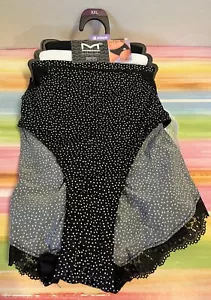 NEW 3 pack sz 2XL Maidenform Basically Sexy bikini panties lace trim XXL - Picture 1 of 5