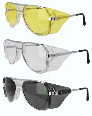 Titus G77 Premium Metal Frame Aviators Z87+ Safety Glasses with Side Shields - Image 1 of 4