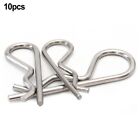 Durable And Effective Marine Hitch Locks 10Pcs Stainless Steel Pin Clips