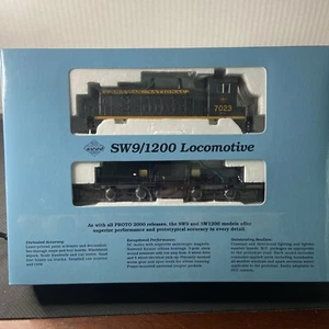 Life-Like PROTO 2000 Canadian National SW9/1200 HO Switcher #7023 Item 88100 NIB - Picture 1 of 6