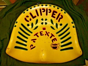 ATTREZZO TRATTORE SEDILE CLIPPER TIPO 1 BAR PUB SGABELLO MANCAVE UOMO GROTTA VINTAGE - Foto 1 di 5