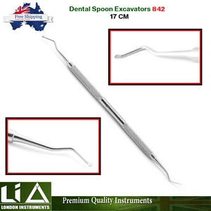 Dental Spoon Excavators 842 3mm Surgical Root Canal Carious Cavity Removal Tools - Picture 1 of 5