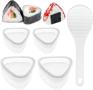 5 Onigiri Formen Dreieckige Nigiri Sushi Bento Form Japanisches Kochset - Bild 1 von 8