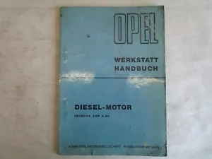 Opel Blitz INDENOR XDP Werkstatthandbuch Reparaturanleitung Diesel Motor 1968 - Bild 1 von 12