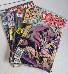 Lot of 5 Marvel Conan The Barbarian Magazine Issues 224, 225, 226, 227 & 228 - Picture 1 of 8
