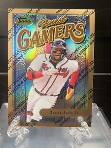 Ronald Acuna Jr 2023 Topps feinste Rückblenden Gamers REFRAKTORSCHUTZ/10 #48 - Bild 1 von 2