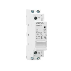 GEYA Modular DC 12/24V Automatic Contactor 2P 2NO 25A 50Hz Household Contactor - Picture 1 of 21