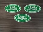 3 pcs LAND ROVER Car Offroad MOTOR Racing Iron on Patch Embroidered Sew on Jean