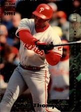 1994 Stadium Club Team Philadelphia Phillies Baseball Card #219 Milt Thompson