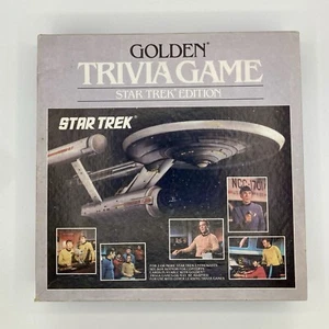 Trivia Game edizione Star Trek 1985 vintage completo di scatola, aperto - Foto 1 di 7