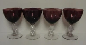 Cambridge AURORA (AMETISTA) (1066) Bicchieri da cocktail al liquore SET DI QUATTRO - Foto 1 di 3