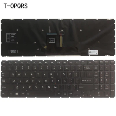 Novo para Toshiba Satellite L50-B L50D-B L50T-B L50DT-B L70-C teclado retroiluminado EUA - Imagem 1 de 4
