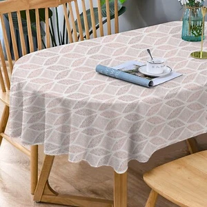 Oval Tablecloth Modern Geometric Oval Tablecloth Tablecloth Indoor/outdoor Water - Picture 1 of 6