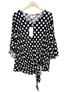 ITALY Damen SHIRT Longshirt Oberteil Hemd schwarz Einheitsgröße NEU IT320 - Bild 1 von 2