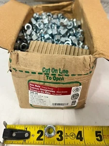 10 POUNDS Hillman 3/8"-16 Hex Nuts Coarse Thread Zinc Plated 661311 - Picture 1 of 4