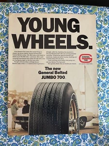 Vintage 1969 General Tire Belted Jumbo 700 Print Ad - Bild 1 von 7