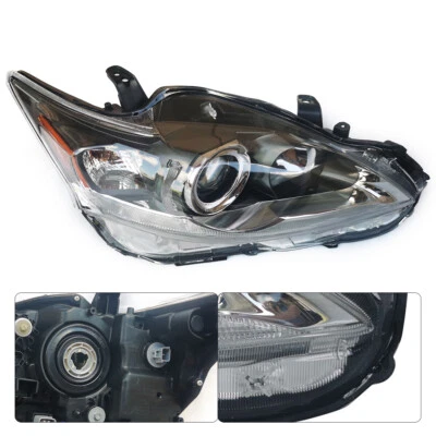 Pair Halogen Headlights For 2011-2016 Lexus CT200h Headlamps Left and Right Side Foto 1 de 4