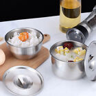 304 Stainless Steel Rice Bowl With Lid Soup Bowl Steamed Rice Bowl Anti-Sca.cf