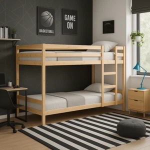 Etagenbett Kinderbett Hochbett Bett Stockbett Lattenrost Massivholz Geschwister - Bild 1 von 30