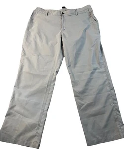 ADIDAS CLIMALITE PANTALONI DA GOLF UOMO 40x30 GRIGIO CASUAL DA VIAGGIO - Foto 1 di 8