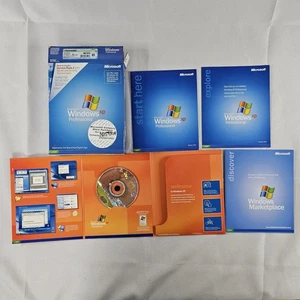 Microsoft Windows XP Professional SP2 Full Version 2002 Complete Big Box READ⬇ - Picture 1 of 11