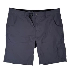 Prana Stretch Zion Shorts Shadow Gray Outdoor Camping Wandern Herren Gr. 40 - Bild 1 von 9