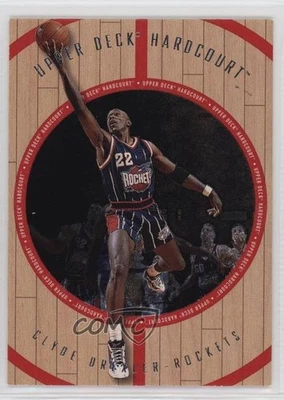 1998-99 Upper Deck Hardcourt Clyde Drexler #69 HOF - Image 1 of 2
