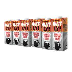 Oatly Hafer Barista Edition Popcorn Flavour, 1 Liter, 6er Pack - Bild 1 von 1