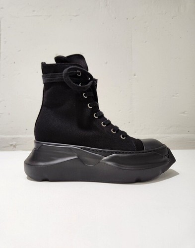 Rick Owens DRKSHDW Sneakers alte donna ASTRATTE tutte nere DQ 999 40723992