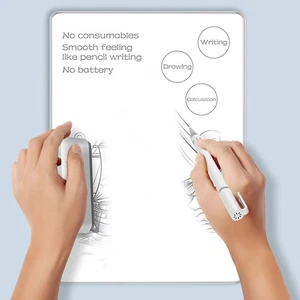 ~LCD Writing Tablet Eye Protection Aluminum Alloy Magnetic Drawing Pad For Stud - Bild 1 von 12