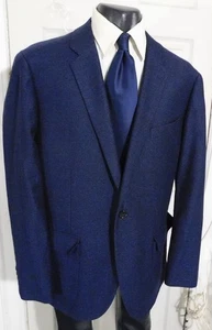 J CREW LUDLOW GR 46R BLAU 2 KNOPF WOLLE SPORTMANTEL - Bild 1 von 5