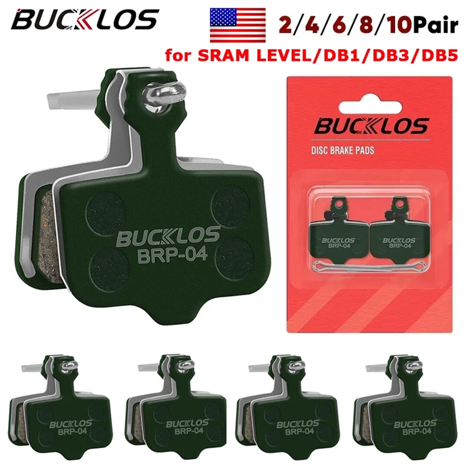 Pastillas de freno de disco hidráulicas de cerámica para bicicleta para SRAM Level/DB1/DB5 Avid ELIXIR E1 E3 Foto 1 de 4
