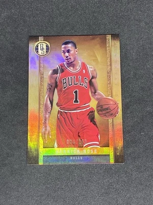 2012-13 Panini Gold Standard #142 Derrick Rose/299 Jugador Más Valioso de los Chicago Bulls Foto 1 de 2