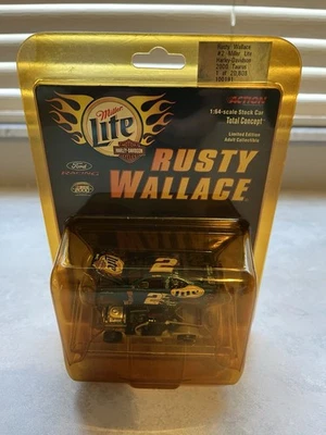 Action 1/64 Rusty Wallace #2 Miller Lite Harley-Davidson ‘2000 Ford Taurus - Image 1 of 3