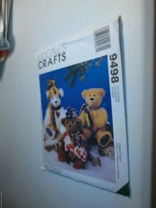 McCall's Crafts modello orsacchiotto taglia unica orsetti da città 9498 - Foto 1 di 1