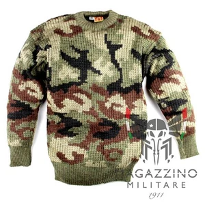 BABY Camo Camo Crew Neck Sweater - Picture 1 of 3