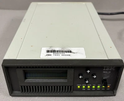 IBM 7855-10 Dial Up External Modem Clean Vintage - Image 1 of 3
