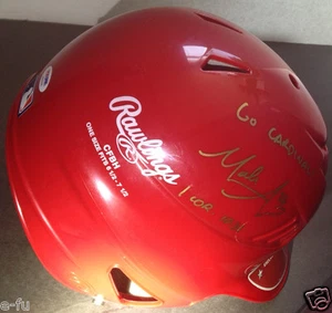 MARK APPEL Signed Helmet Rare Stanford Cardinal PSA/DNA Auto Certified Autograph - Picture 1 of 5