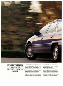 Ford Taurus Americas Best Selling Car Again 1995 Vintage Print Advertisement - Picture 1 of 1