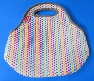 BUILT Gourmet Getaway Durable Lunch Tote Durable Neoprene -Bright Design - Picture 1 of 5