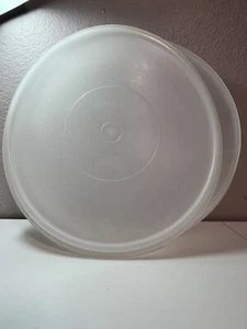 Tupperware 12" Rotondo Torta Cupcake Party Susan Tupper Sigillo Vintage #224-5 - Foto 1 di 4