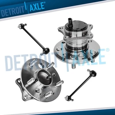 Eslabón de barra estabilizadora de cojinete de cubo de rueda trasera 4 piezas para Toyota Camry Lexus ES330 Solara ABS Foto 1 de 4