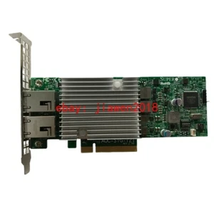 SUPERMICRO AOC-STG-I2T 2.0 2-PORT RJ45 10GbE NETWORK ADAPTER CARD - Picture 1 of 4